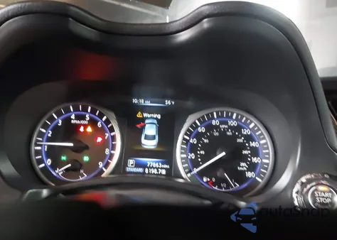 2017 Infiniti Q50 3.0T Premium z USA, uszkodzony, nr VIN JN1EV7AR2HM832864